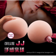 Grand réaliste Silicone 11cm * 12cm réaliste Sex Toy pour homme